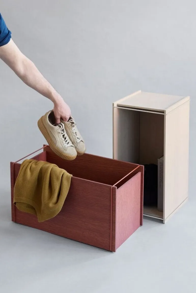 Moebe Storage box, earthy red