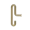 Moebe Wall hook 2 pcs, small, matt gold