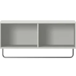 Montana Furniture Coat hat shelf with clothes rack, 09 Nordic