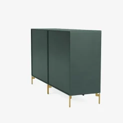Montana Furniture Couple sideboard, brass legs - 163 Black jade