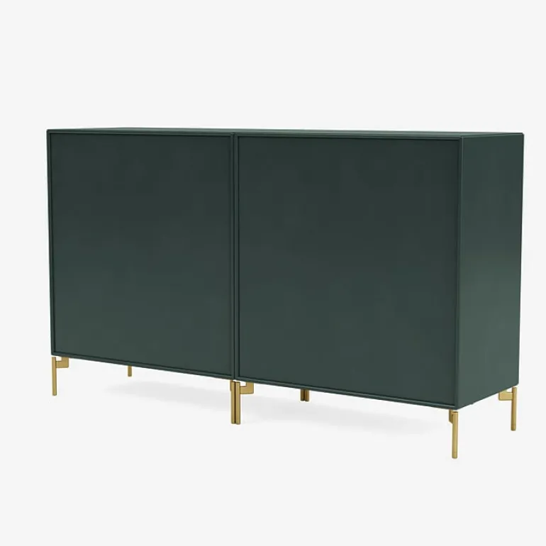 Montana Furniture Couple sideboard, brass legs - 163 Black jade