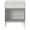 Montana Furniture Dream nightstand, Snow legs - 09 Nordic
