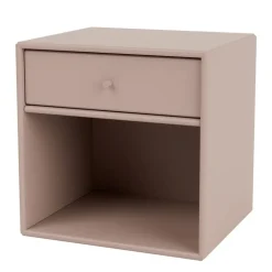 Montana Furniture Dream nightstand with suspension rail, 137 Mushroom