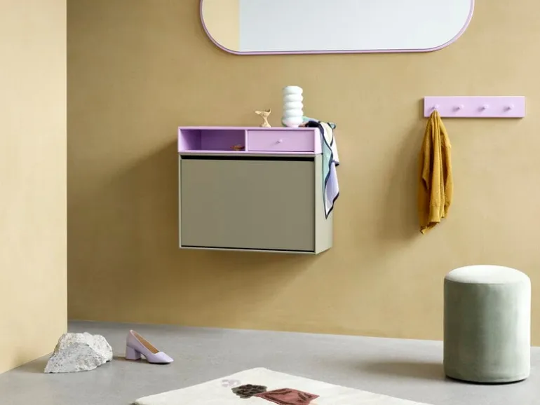 Montana Furniture Figure wall mirror, 04 Antracite