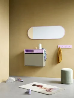 Montana Furniture Figure wall mirror, 04 Antracite