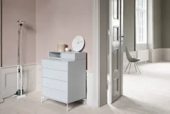 Montana Furniture Keep chest of drawers, Snow legs - 09 Nordic