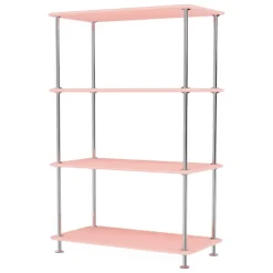 Montana Furniture Montana Free 300000 shelf, 167 ruby - chrome