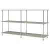 Montana Furniture Montana Free 220000 shelf, 225 fennel - chrome