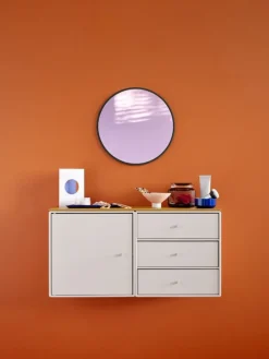 Montana Furniture Montana Mini mirror, round, 04 Anthracite