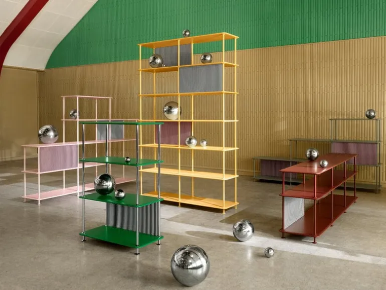 Montana Furniture Montana Free 300000 shelf, 232 parsley - chrome