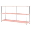 Montana Furniture Montana Free 220000 shelf, 167 ruby - chrome