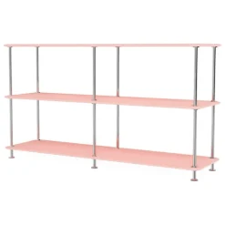 Montana Furniture Montana Free 220000 shelf, 167 ruby - chrome