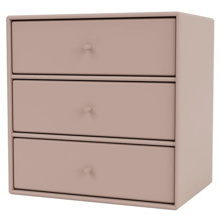 Montana Furniture Montana Mini module with 3 drawers, 137 Mushroom