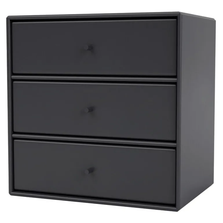 Montana Furniture Montana Mini module with 3 drawers, 04 Anthracite