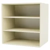 Montana Furniture Montana Mini module with horizontal shelves, 150 Vanilla