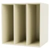 Montana Furniture Montana Mini module with vertical divisions, 150 Vanilla