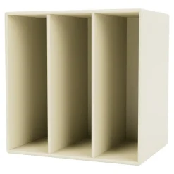 Montana Furniture Montana Mini module with vertical divisions, 150 Vanilla