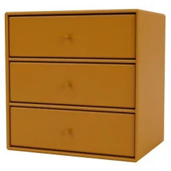 Montana Furniture Montana Mini module with 3 drawers, 142 Amber
