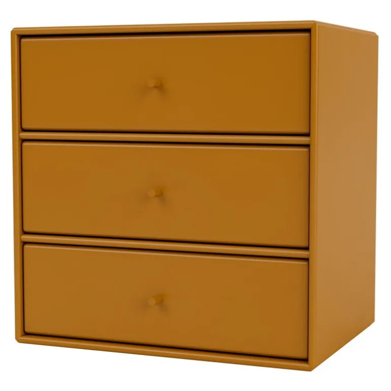 Montana Furniture Montana Mini module with 3 drawers, 142 Amber
