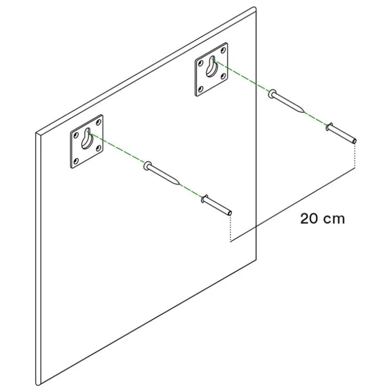 Montana Furniture Montana Mini mirror, square, 04 Anthracite