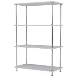 Montana Furniture Montana Free 300000 shelf, 209 fjord - chrome