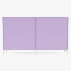 Montana Furniture Pair sideboard, Snow legs - 164  Iris