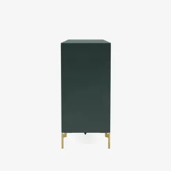 Montana Furniture Pair sideboard, brass legs - 163 Black jade