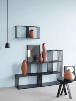 Montana Furniture Panton Wire Single top panel, depth 34,8 cm, 05 Black