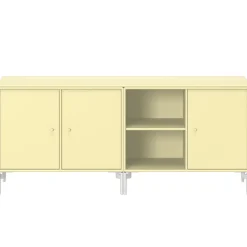 Montana Furniture Save low sideboard, Snow legs - 159 Camomille