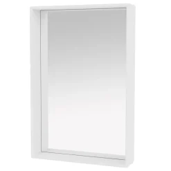 Montana Furniture Shelfie mirror, 46,8 x 69,6 cm, 101 New White