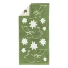 Moomin Arabia Moomin bath towel, 70 x 140 cm, Stars, green