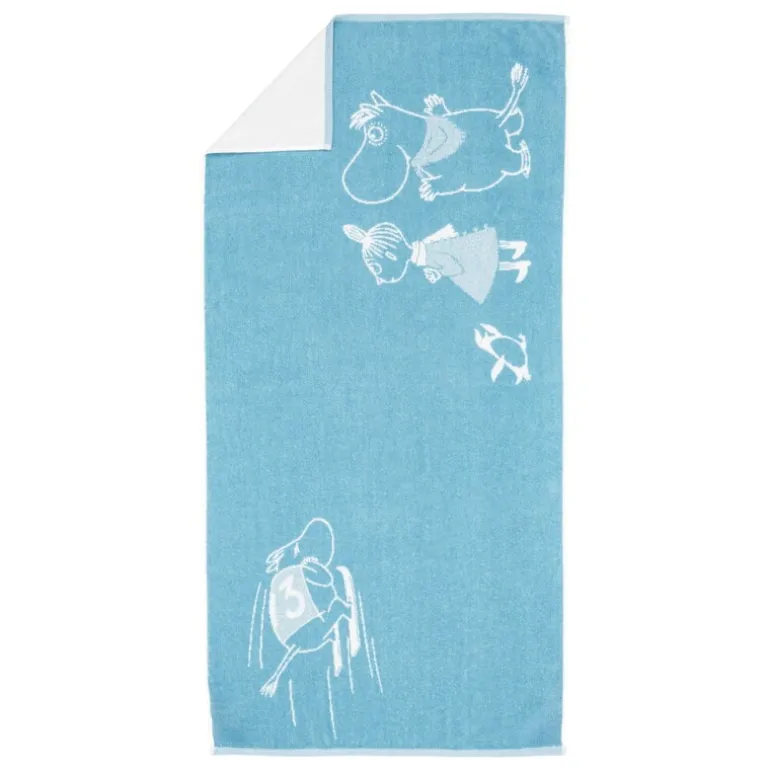 Moomin Arabia Moomin bath towel, 70 x 140 cm, Ski Jumping