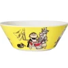 Moomin Arabia Moomin bowl, Misabel, yellow