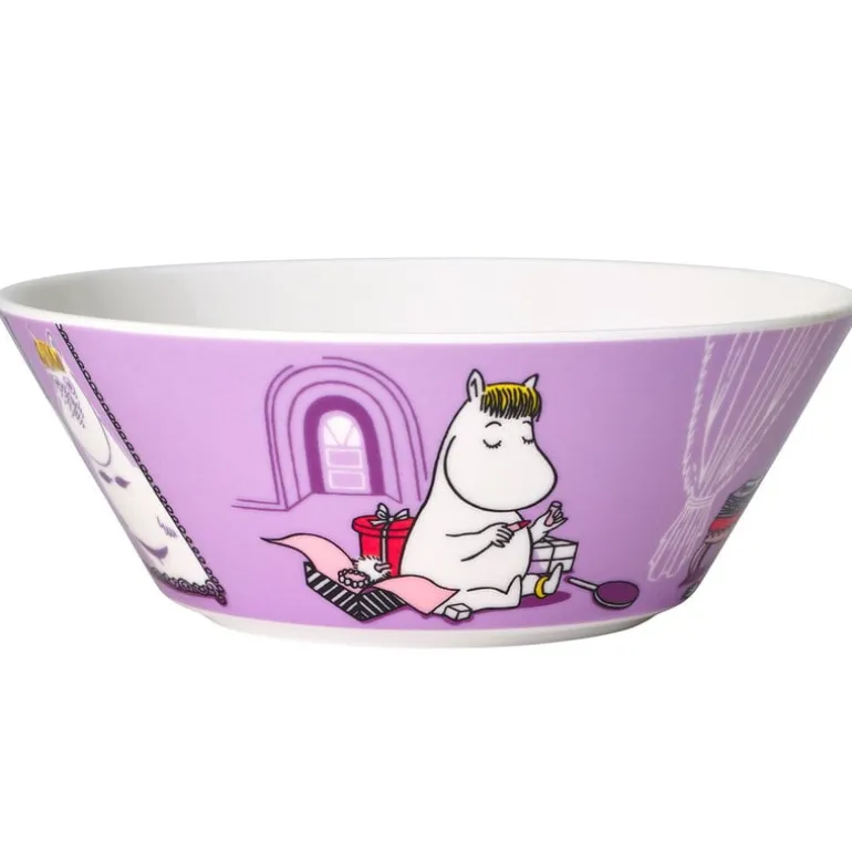 Moomin Arabia Moomin bowl, Snorkmaiden, lilac
