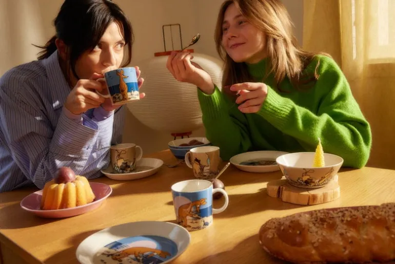 Moomin Arabia Moomin bowl, Sniff, blue