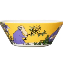 Moomin Arabia Moomin bowl, Hemulen, yellow