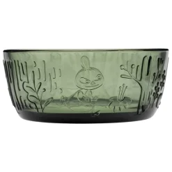 Moomin Arabia Moomin bowl, 35 cl, pine green