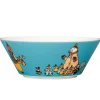 Moomin Arabia Moomin bowl, Mymble's mother, turquoise