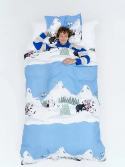 Moomin Arabia Moomin duvet cover set, Ski Jumping