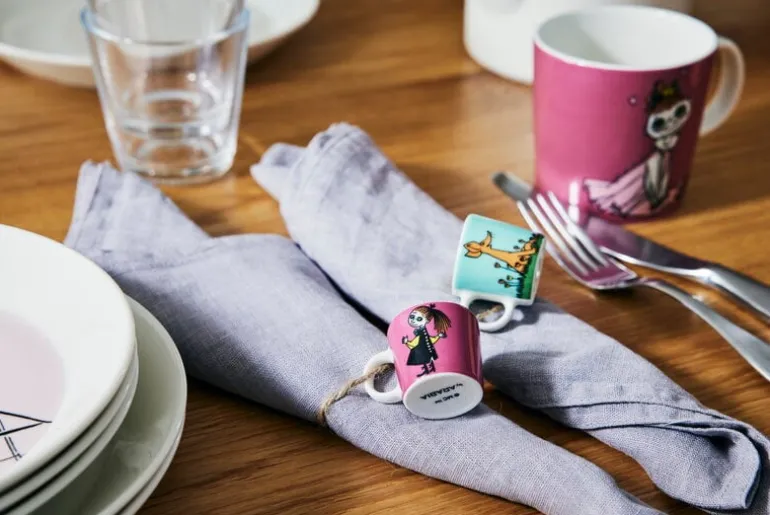 Moomin Arabia Moomin mini mugs, 6 pcs, 3. classics