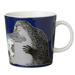 Moomin Arabia Moomin mug, Groke, dark blue