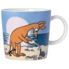 Moomin Arabia Moomin mug, Sniff, blue