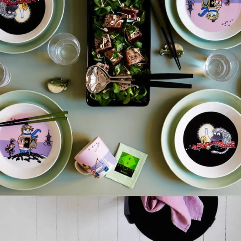 Moomin Arabia Moomin mug, Tooticky, purple