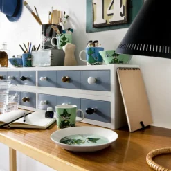 Moomin Arabia Moomin mug, Snufkin, green