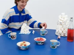 Moomin Arabia Moomin mug, Ski Jumping