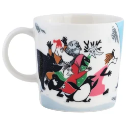 Moomin Arabia Moomin mug, Ski Jumping