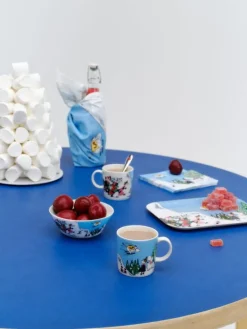 Moomin Arabia Moomin mug, Ski Jumping