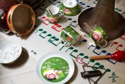 Moomin Arabia Moomin mug, Thingumy and Bob, green