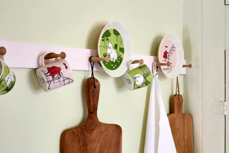 Moomin Arabia Moomin mug, Moomintroll, grass green