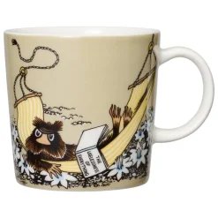Moomin Arabia Moomin mug, Muskrat, beige